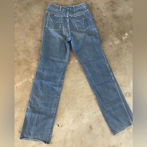 RARE 80s Bon Jour Denim wide leg - Women’s XS